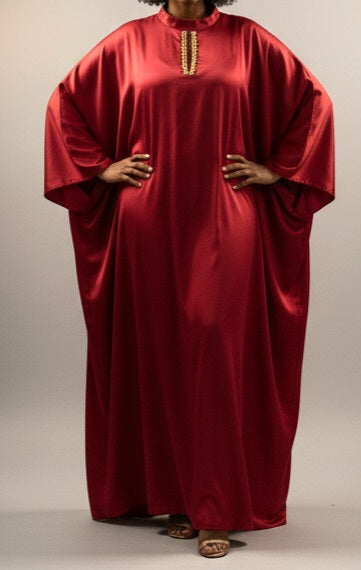 Boubou satiné