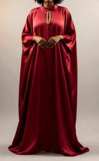 Boubou satiné