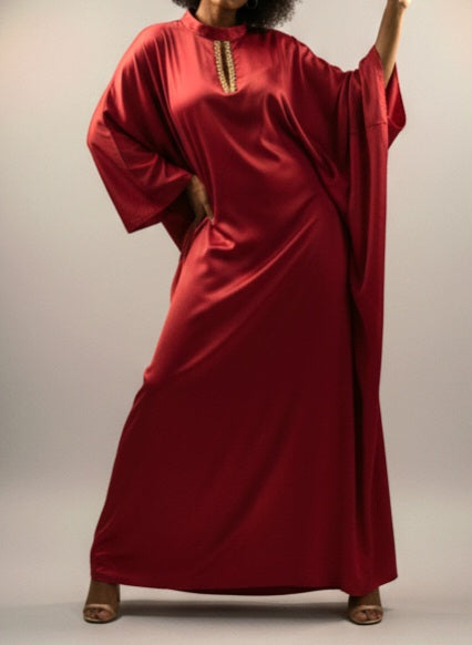 Boubou satiné